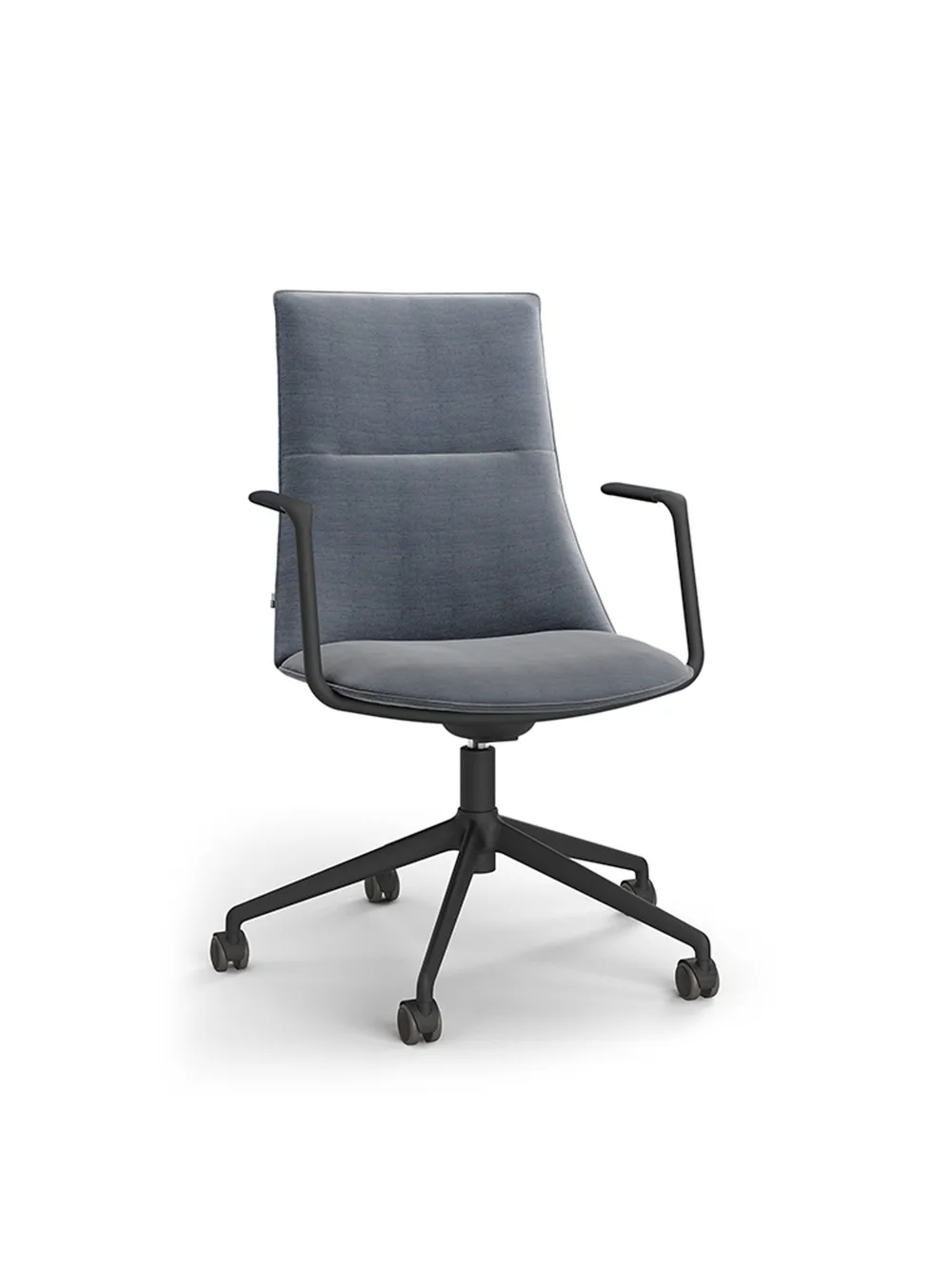 Fjell 5 star base castors medium back armrests