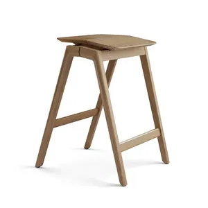 Knekk barstool natural oak