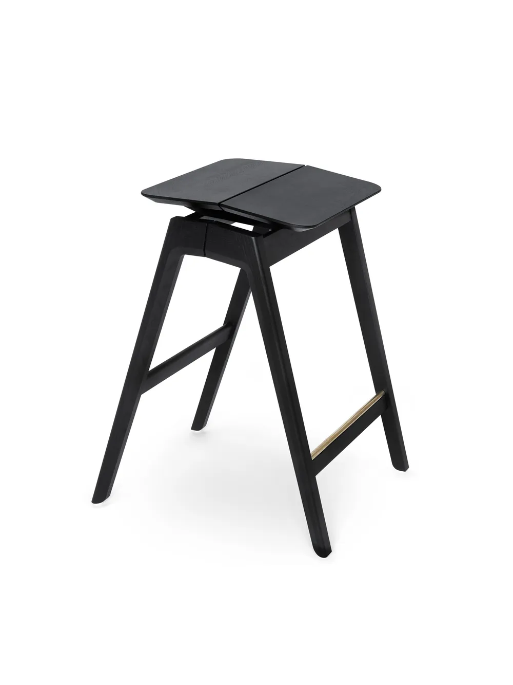 Knekk barstool blackstained