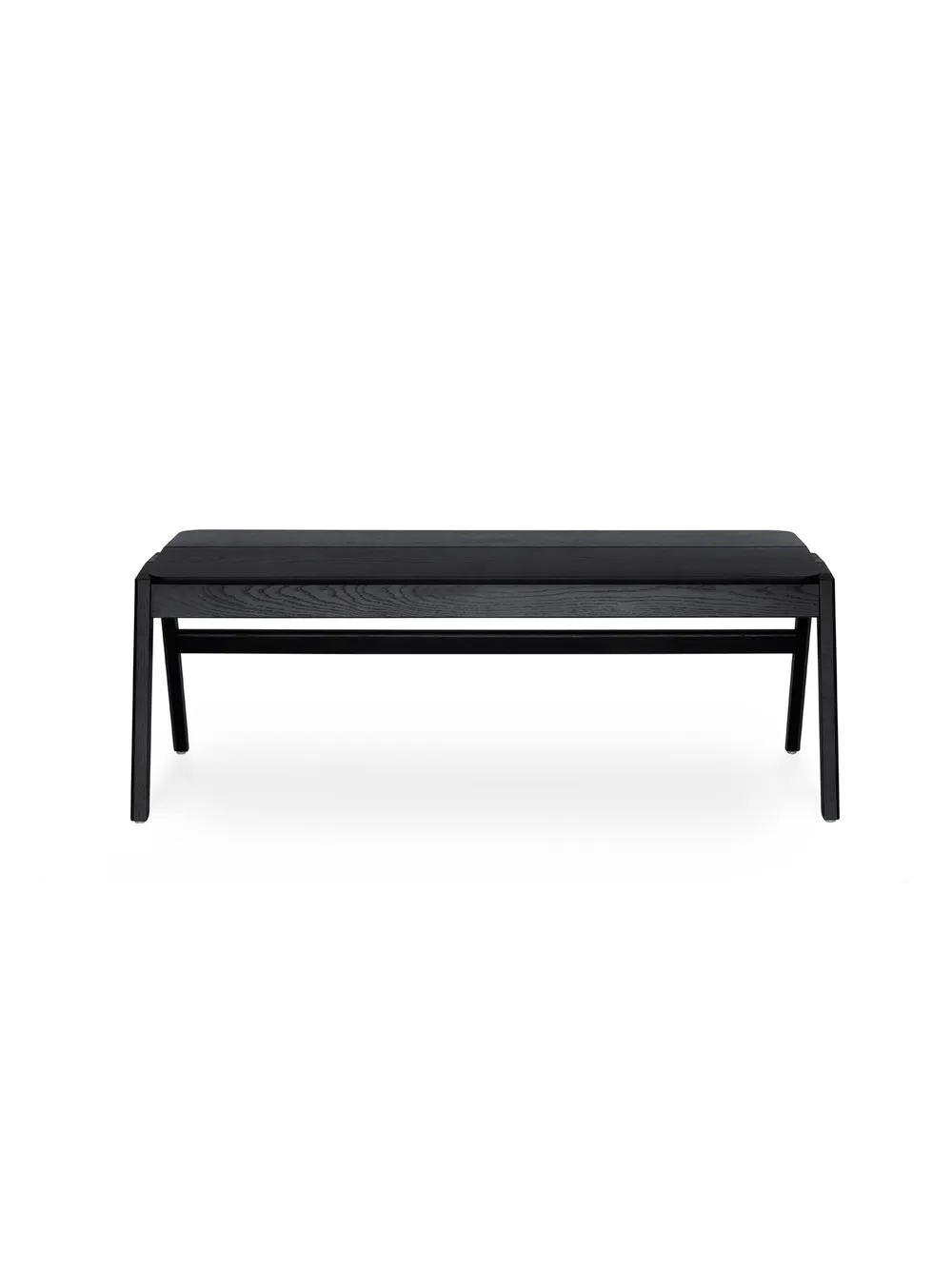Knekk bench blackstained front