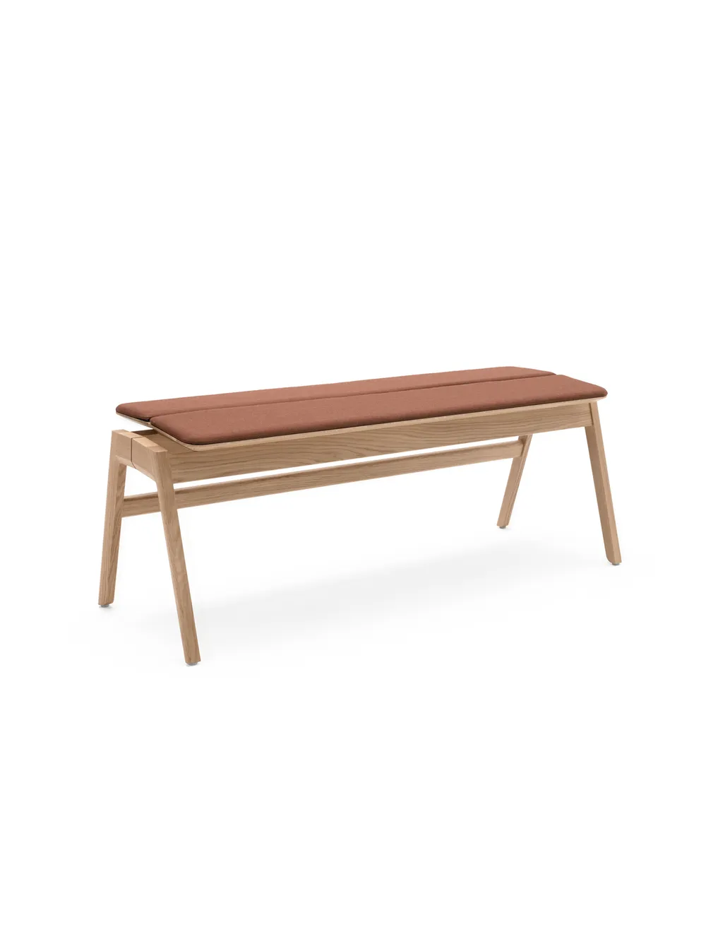 Knekk bench natural oak seat cushion