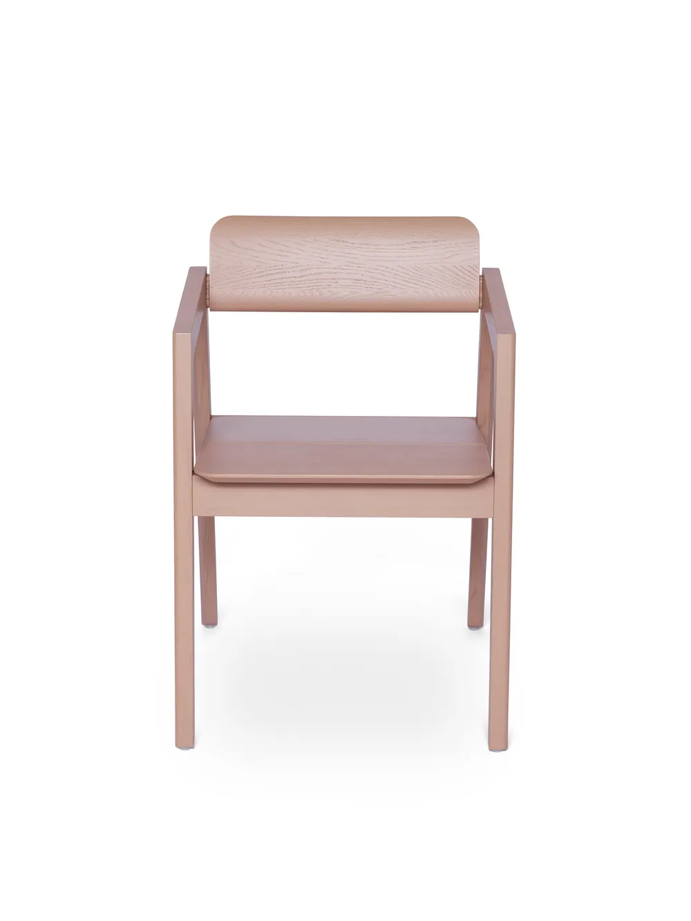 Knekk armchair blended pink front