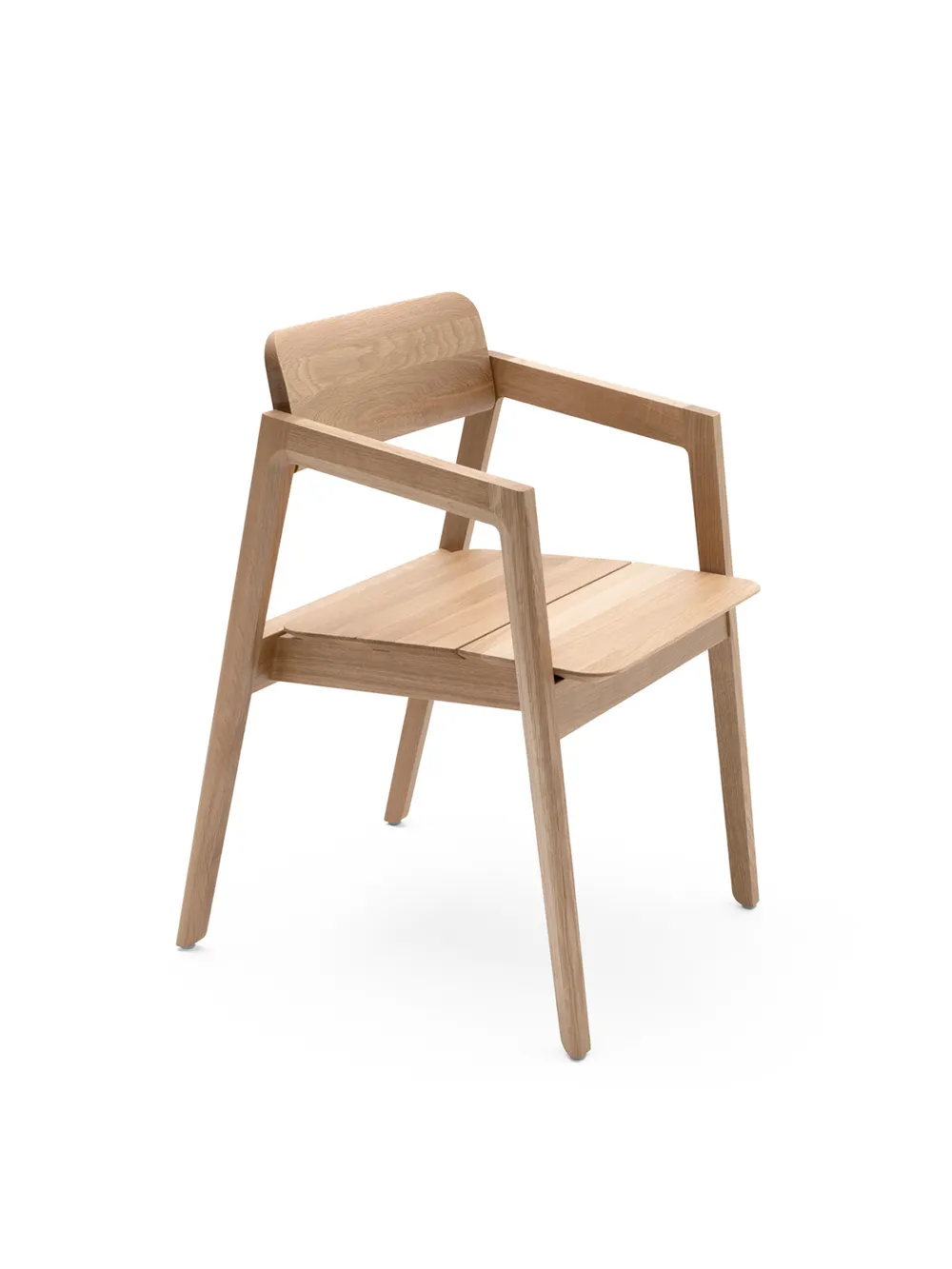 Knekk armchair natural oak