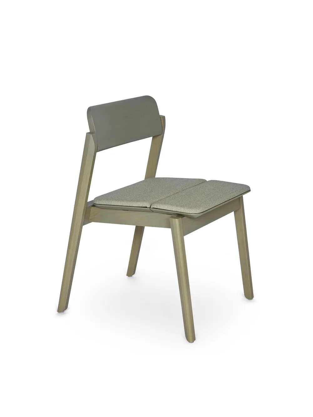 Knekk chair seat cushion blended green