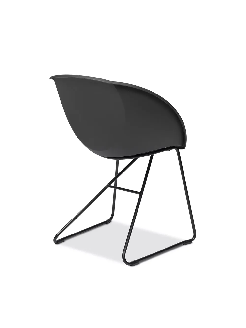 Popcorn dark grey back