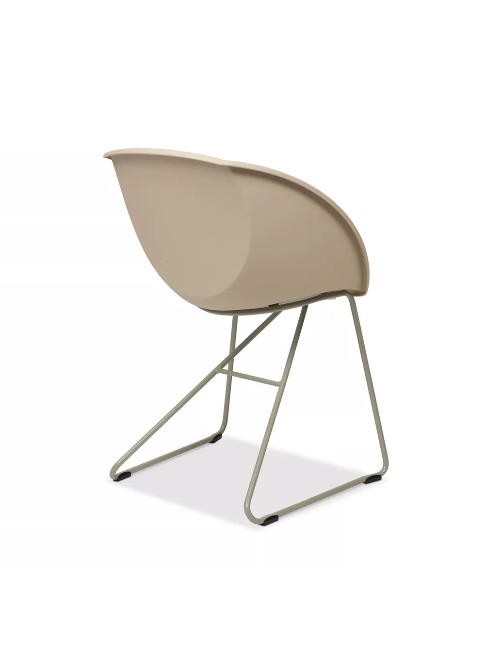 Popcorn seat and back cushion golden pink2 back