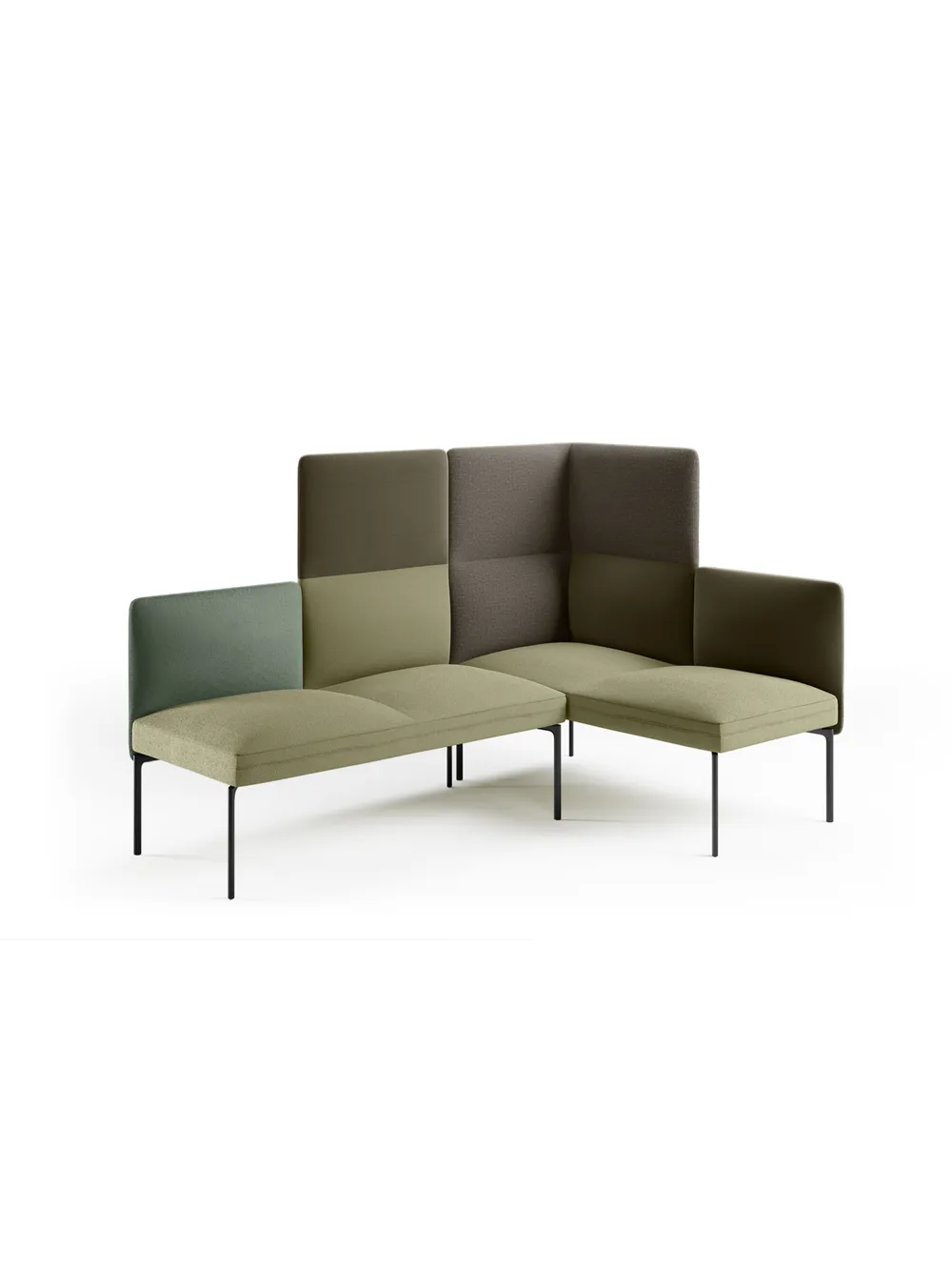 Senso 4 seater high corner