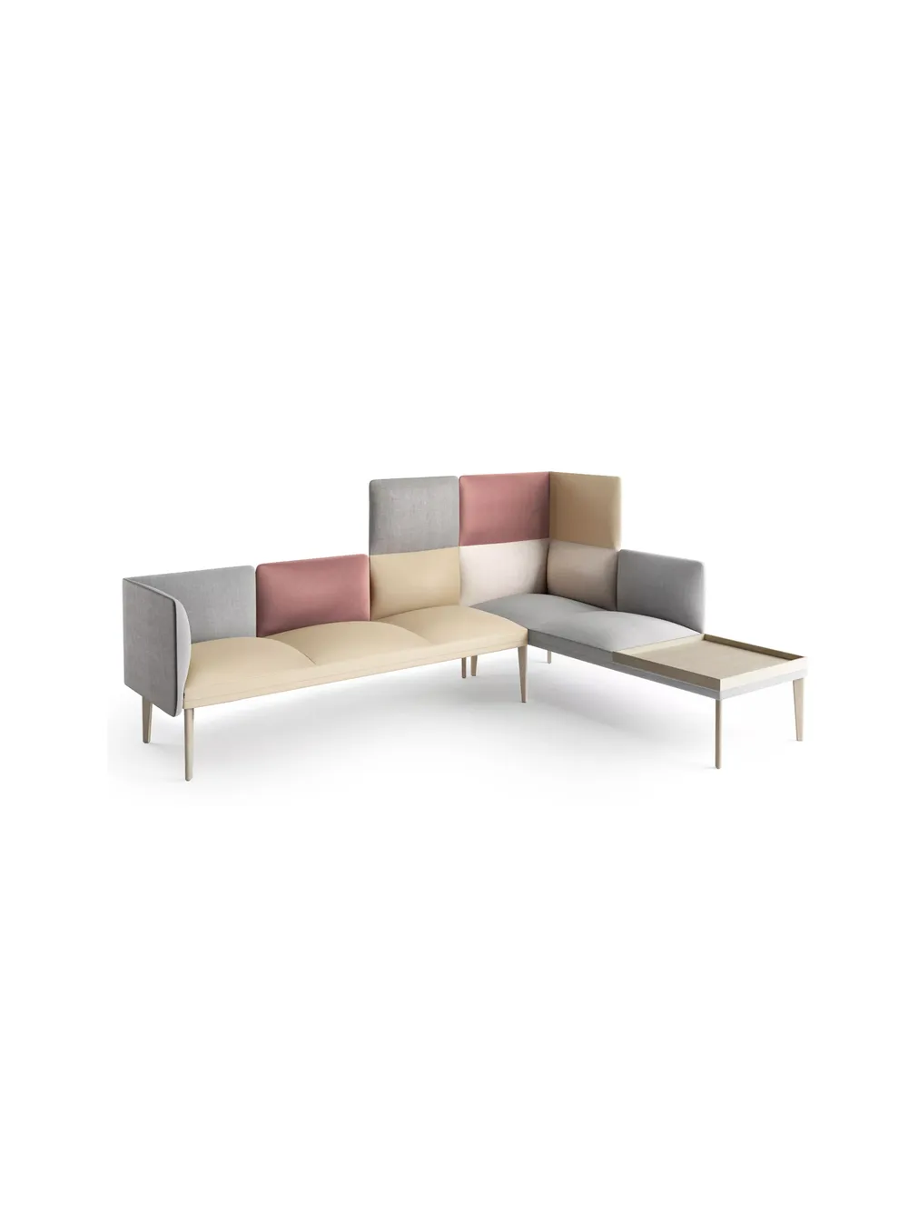 Senso 6 seater high corner